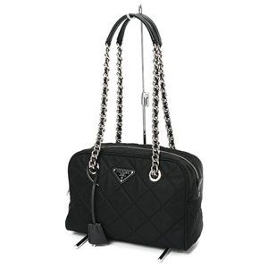 PRADA Black Boston Bag